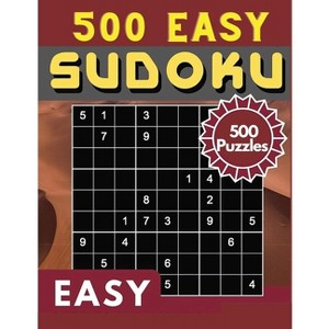 Sudoku Easy 500 Puzzles - by  Sascha Association (Paperback) - 1 of 1