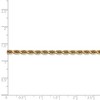 Black Bow Jewelry 3.35mm, 14k Yellow Gold, D/C Quadruple Rope Chain Bracelet - 4 of 4
