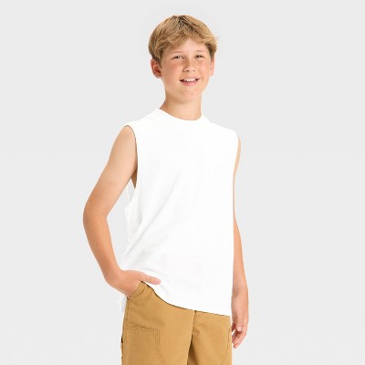 Boys' Cutoff Tank Top - art class™