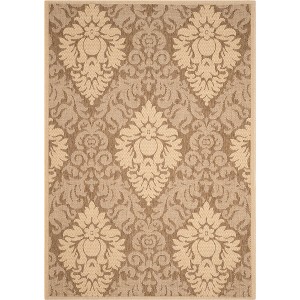Courtyard CY2714 UV & Stain Resistant Non-Shedding Power Loomed Indoor/Outdoor Rugs - Safavieh - 1 of 4