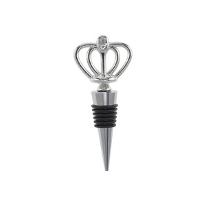 Unique Bargains Bottle Stoppers Double Diamond Crown Zinc Alloy PTR 4.02"x1.77"x0.79" 1 Pc - 1 of 3