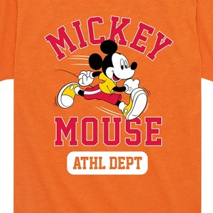 Boys' - Disney - Mickey Mouse Athletic Dept Short Sleeve Graphic T-Shirt - 1 of 4