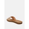 Zosaya Faux Zipper Detail Slip Ons Sandals Women - 3 of 4