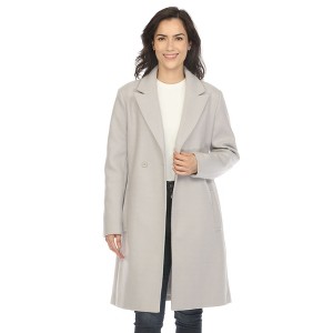 White Mark Women's Classic Walker Coat - 1 of 4