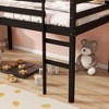 FONTOI Twin Size Low Loft Bed,Kids Loft Bed with Ladder, Solid Wood Low Loft Bed Twin Size for Girls Boys Child Gift,  78.6"*42.5"*44.3" - 4 of 4