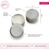 Travel Size Vanilla Scented Candle Tins with Lids by Kate Aspen - 3 of 3