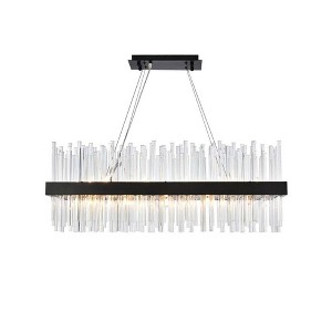 Elegant Lighting Dallas 20 - Light Chandelier in  Black - 1 of 4