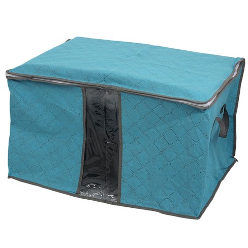 Unique Bargains Storage Bag Comforters Bags Foldable Containers With Handle  & Zipper : Target