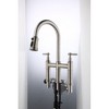 Pot Filler and Touchless Pull-Down Faucet: Wall-Mounted Bridge Design - 3 of 4