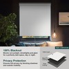 Chicology Blackout Roller Shade Byssus White - 3 of 4