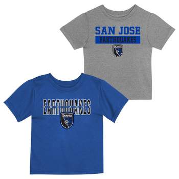 MLS San Jose Earthquakes Toddler Boys' 2pk T-Shirt