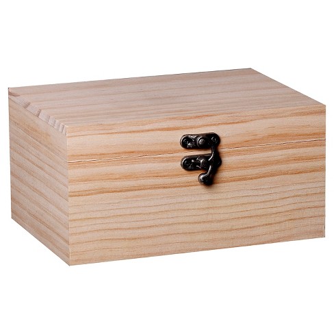 wooden jewelry box