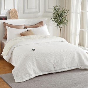 TackView Wireless Heated Blanket,LCD Controller, 6 Heat Levels , Time Settings, UL&ETL Certified - 1 of 4