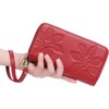 BEAFUP Large Capacity Double Zip RFID Blocking Women’s Wallet - Genuine Leather Wristlet Clutch for Travel,Everyday Use - 2 of 4