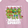 Women's - Teenage Mutant Ninja Turtles - Get Into The Ninja Spirit Graphic Racerback Tank - 2 of 4