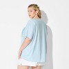 Women's Short Sleeve Oversized Graphic T-Shirt - Wild Fable™ - 3 of 4