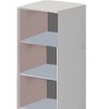 Megara 72" Decorative Bookshelf Black - Acme Furniture: Music Desk with Hutch & Keyboard Tray - 2 of 4