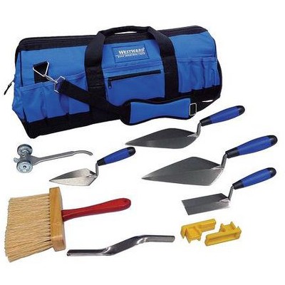 WESTWARD 13P511 Masons Apprentice Tool Kit,8 Pcs