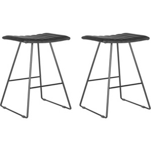 Akito Counter Stool (Set of 2)  - Safavieh - 1 of 4