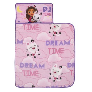 DreamWorks Gabby's Dollhouse Dream It Up Pink and Purple Pandy Paws Toddler Nap Mat - 1 of 4