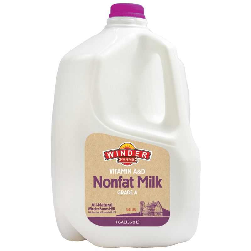 Winder Farms Skim Milk - 1gal, 1 of 2