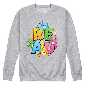Men's - Care Bears - Read Group Graphic Fleece Sweatshirt - 1 of 4