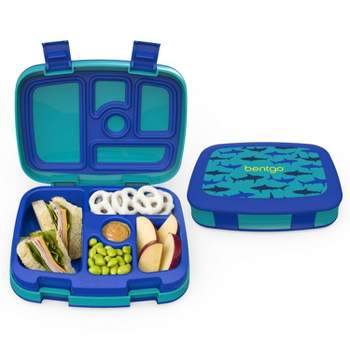 Bentgo Kids' Prints Leakproof, 5 Compartment Bento-Style Lunch Box