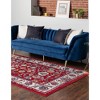 Unique Loom Aurelia Collection Area Rug - Hadrian (10'  x 13' Rectangle Magenta/Blue) - 3 of 4