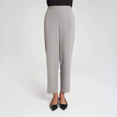 Women's Slim Straight Suit Pants - A New Day™ Gray XL