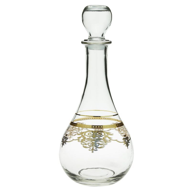 Classic Touch Decanter with Rich Gold Design, 1 of 4