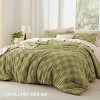 2/3 Pcs Boho Tufted Bedding Checkered Farmhouse Shabby Chic Bed Set - 2 of 4
