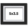 PosterPalooza | Photo Size Flat Silver Picture Frame - UV Acrylic, Foam Board Backing, Hanging Hardware - 2 of 4
