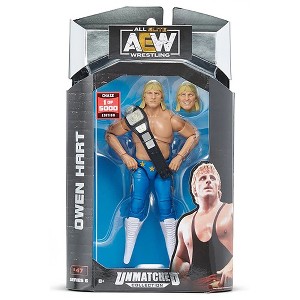 AEW Unmatched Series 6 Chase 1 of 5000 Owen Hart Action Figure - 1 of 3