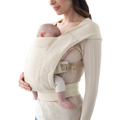 Ergobaby Embrace Cozy Knit Newborn Carrier for Babies - Cream