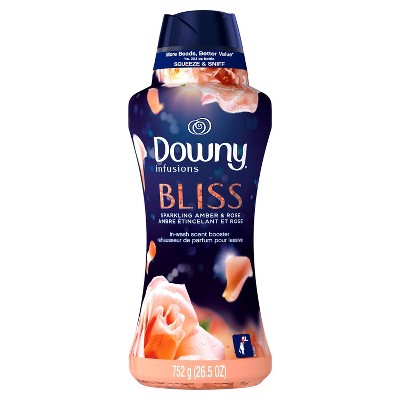 Downy Infusions Bliss Sparkling Amber & Rose In-Wash Scent Booster Beads - 24oz