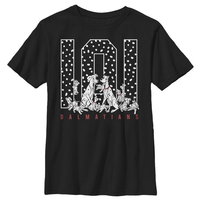 Boy's One Hundred and One Dalmatians The Whole Family T-Shirt, 1 of 6