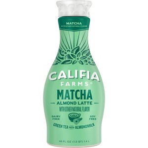 Califia Farms Matcha Almond Latte - 48 fl oz - 1 of 4