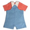 Disney Mickey Mouse Baby Twill Square Neck Short Overalls and and T-Shirt Outfit Set Newborn to Infant - 3 of 4
