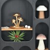 Cheung's Hareton Cast Iron Golden Mushroom Trio Table Decor - 3 of 4