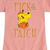 Girls' - Pokémon - Pick of the Patch Fitted Short Sleeve Graphic T-Shirt - 2 of 4