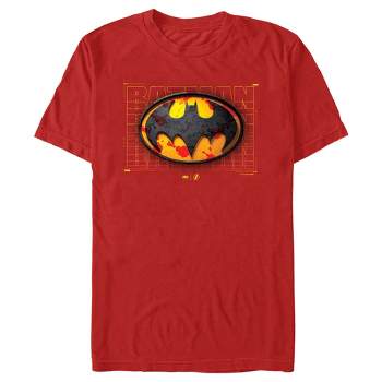 Men's The Flash Batman 3D Logo T-Shirt