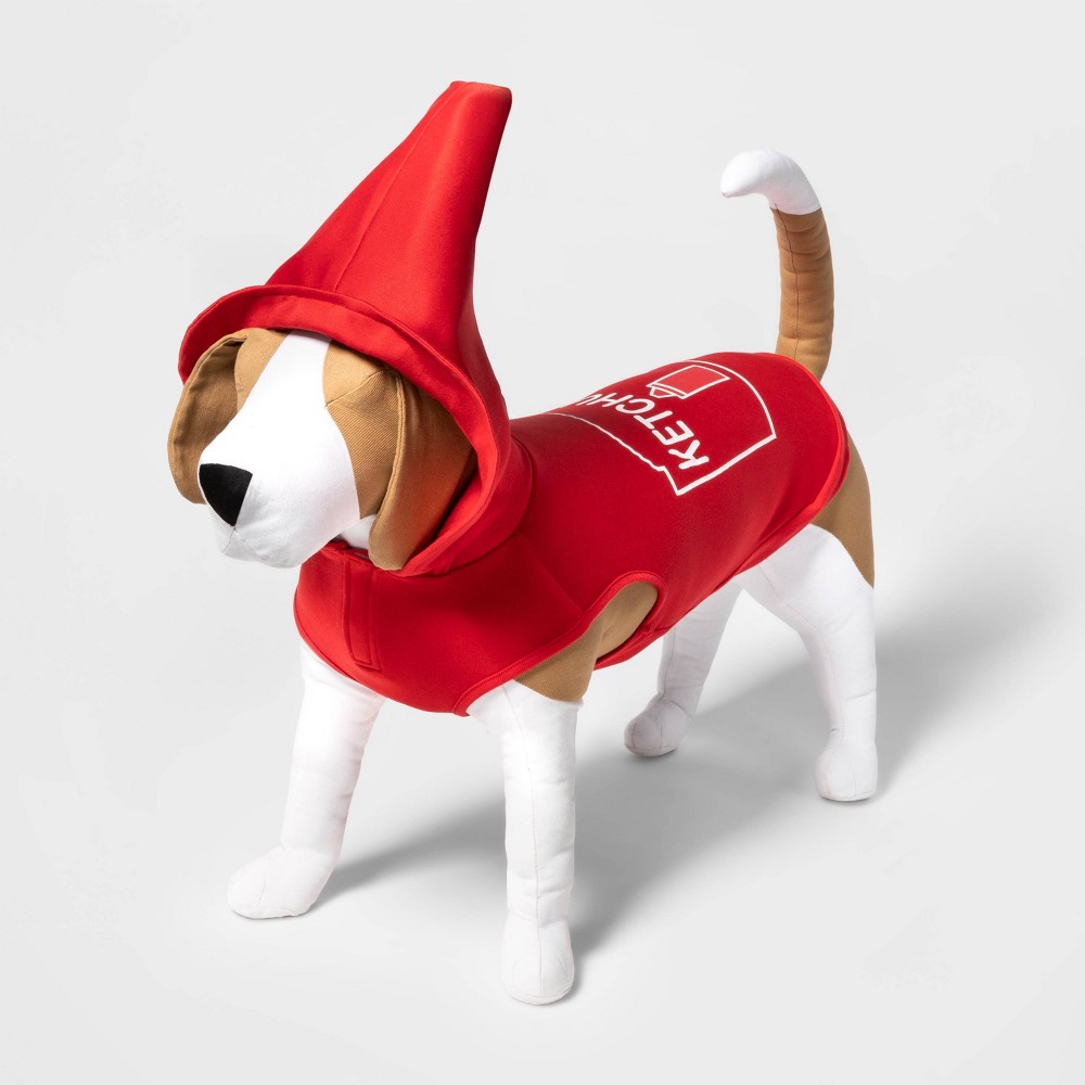 Halloween Ketchup Hoodie Dog Costume - L - Hyde & EEK! Boutique™