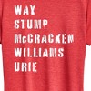 Women's - Instant Message - Emo Band List Short Sleeve Graphic T-Shirt - 2 of 4