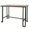 NicBex Dining Table Rectangular Kitchen Table Industrial Counter Table for Dining Room - 3 of 3