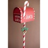 Kalalou Hand-Painted Metal Christmas Mailbox – Festive Holiday Accent - 4 of 4