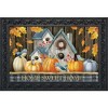 Briarwood Lane Rustic Fall Birdhouses Welcome Doormat Bluebirds Pumpkins Indoor Outdoor 30" x 18" - 2 of 4