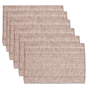 Two Tone Cotton Woven 13x19 Placemat Sets by Sweet Home Collection® - 1 of 4