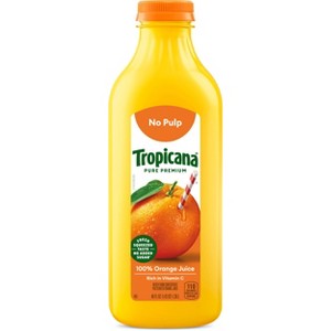 Tropicana Pure Premium Pulp Free Orange Juice - 46oz - 1 of 4