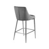 Meridian Furniture,Karina Grey Velvet Stool, Set of 2 - 2 of 4