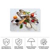 Trademark Fine Art - Aleksandrova Karina Spoons And Salad Matted Framed Art - 4 of 4
